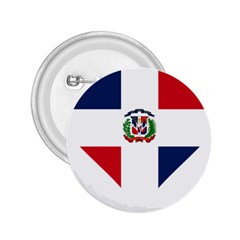 Heart Love Dominican Republic 2 25  Buttons by Celenk