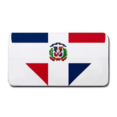 Heart Love Dominican Republic Medium Bar Mats by Celenk