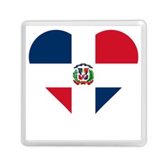 Heart Love Dominican Republic Memory Card Reader (square)  by Celenk