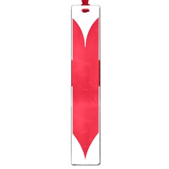 Heart Love Heart Shaped Flag Large Book Marks