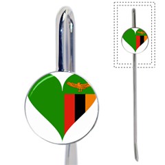 Heart Love Heart Shaped Zambia Book Mark by Celenk