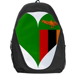 Heart Love Heart Shaped Zambia Backpack Bag by Celenk