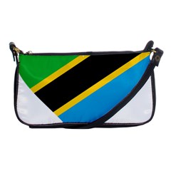 Heart Love Tanzania East Africa Shoulder Clutch Bags by Celenk