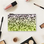 Irregular Rectangle Square Mosaic Cosmetic Bag (Small)  Front