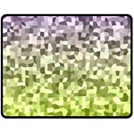 Irregular Rectangle Square Mosaic Fleece Blanket (Medium)  60 x50  Blanket Front