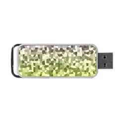 Irregular Rectangle Square Mosaic Portable Usb Flash (one Side) by Celenk