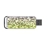 Irregular Rectangle Square Mosaic Portable USB Flash (One Side) Front