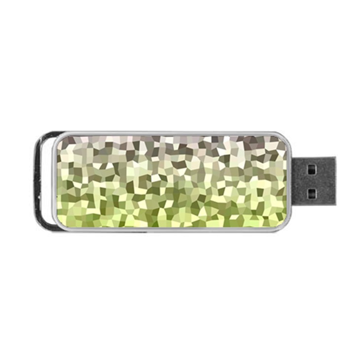 Irregular Rectangle Square Mosaic Portable USB Flash (One Side)