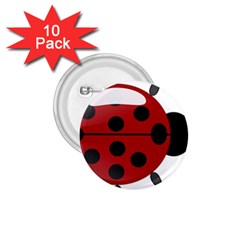 Ladybug Insects Colors Alegre 1 75  Buttons (10 Pack) by Celenk