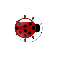 Ladybug Insects Colors Alegre Golf Ball Marker (10 Pack) by Celenk