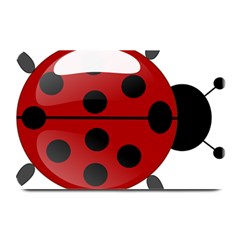 Ladybug Insects Colors Alegre Plate Mats by Celenk