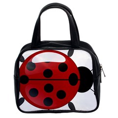 Ladybug Insects Colors Alegre Classic Handbags (2 Sides) by Celenk