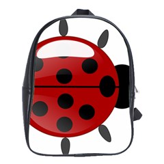 Ladybug Insects Colors Alegre School Bag (large) by Celenk