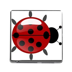 Ladybug Insects Colors Alegre Memory Card Reader (square) by Celenk