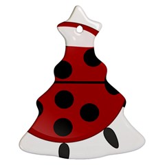 Ladybug Insects Colors Alegre Christmas Tree Ornament (two Sides) by Celenk