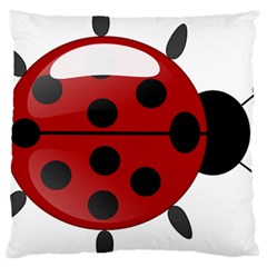 Ladybug Insects Colors Alegre Large Cushion Case (one Side) by Celenk