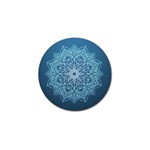 Mandala Floral Ornament Pattern Golf Ball Marker (10 pack) Front