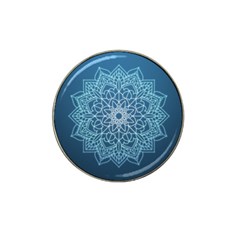 Mandala Floral Ornament Pattern Hat Clip Ball Marker by Celenk