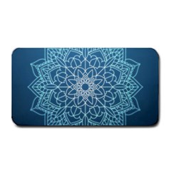 Mandala Floral Ornament Pattern Medium Bar Mats by Celenk