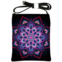 Mandala Circular Pattern Shoulder Sling Bags