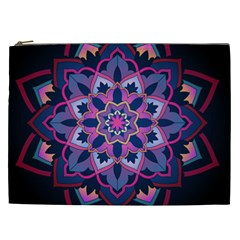 Mandala Circular Pattern Cosmetic Bag (xxl) 