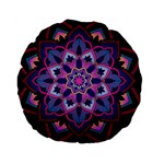 Mandala Circular Pattern Standard 15  Premium Round Cushions Back