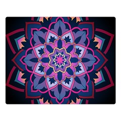 Mandala Circular Pattern Double Sided Flano Blanket (large)  by Celenk