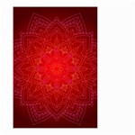 Mandala Ornament Floral Pattern Small Garden Flag (Two Sides) Front