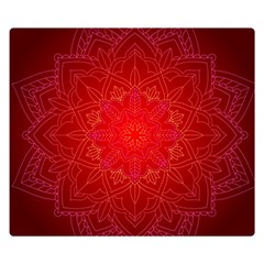 Mandala Ornament Floral Pattern Double Sided Flano Blanket (small)  by Celenk