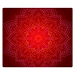 Mandala Ornament Floral Pattern Double Sided Flano Blanket (Small)  50 x40  Blanket Front