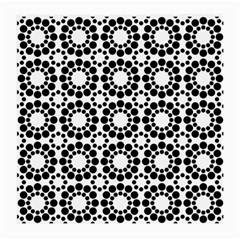 Pattern Seamless Monochrome Medium Glasses Cloth by Celenk