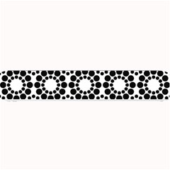 Pattern Seamless Monochrome Small Bar Mats by Celenk