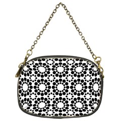 Pattern Seamless Monochrome Chain Purses (one Side)  by Celenk