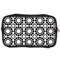 Pattern Seamless Monochrome Toiletries Bags