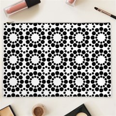 Pattern Seamless Monochrome Cosmetic Bag (xxl) 