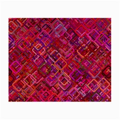 Pattern Background Square Modern Small Glasses Cloth by Celenk