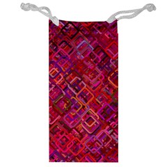 Pattern Background Square Modern Jewelry Bag