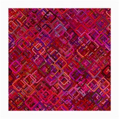 Pattern Background Square Modern Medium Glasses Cloth by Celenk