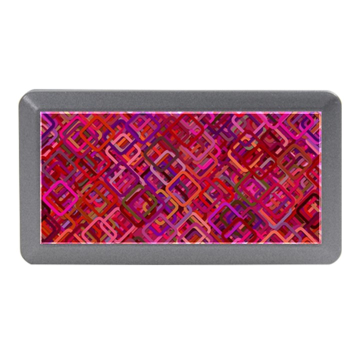 Pattern Background Square Modern Memory Card Reader (Mini)