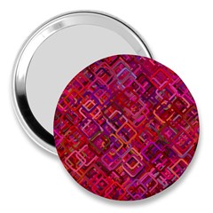 Pattern Background Square Modern 3  Handbag Mirrors by Celenk