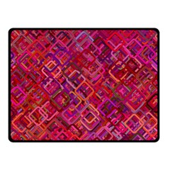 Pattern Background Square Modern Double Sided Fleece Blanket (small)  by Celenk