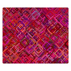 Pattern Background Square Modern Double Sided Flano Blanket (small)  by Celenk