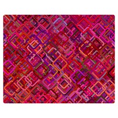 Pattern Background Square Modern Double Sided Flano Blanket (medium)  by Celenk