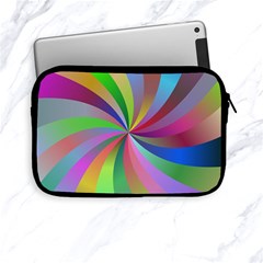 Spiral Background Design Swirl Apple Ipad Mini Zipper Cases by Celenk