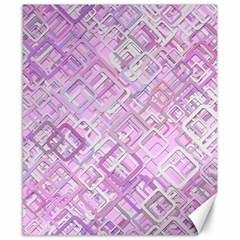 Pink Modern Background Square Canvas 8  X 10  by Celenk