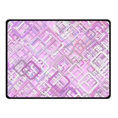 Pink Modern Background Square Fleece Blanket (small) by Celenk