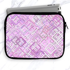 Pink Modern Background Square Apple Ipad 2/3/4 Zipper Cases by Celenk