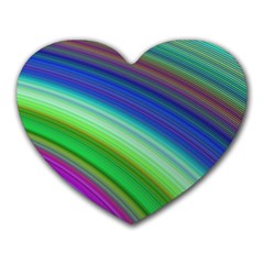 Motion Fractal Background Heart Mousepads