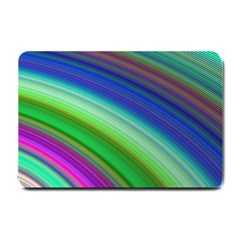 Motion Fractal Background Small Doormat 