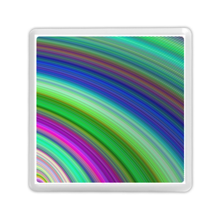 Motion Fractal Background Memory Card Reader (Square) 